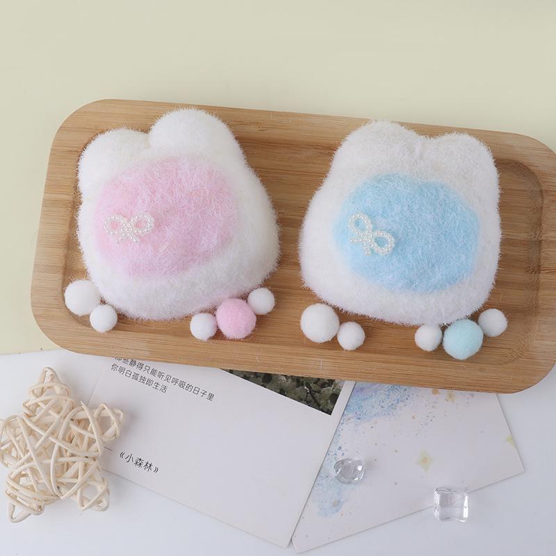 Children's Cotton Velvet Rabbit Stress Ball - Slow Rebound Toy for Creative Play