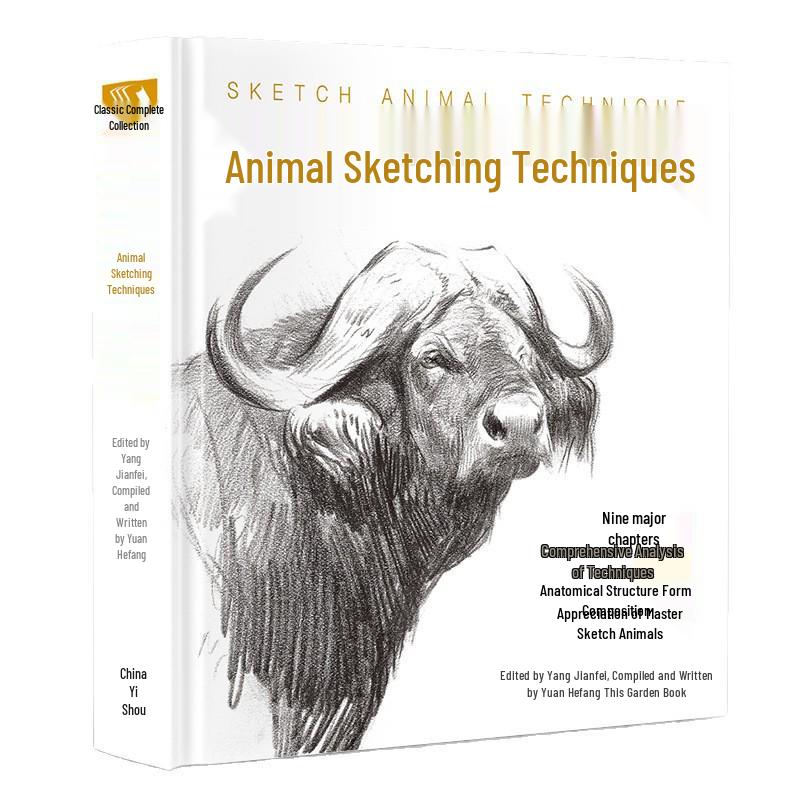 Classic Animal Sketching Techniques: Beginner's Hardcover Self-Study Guide