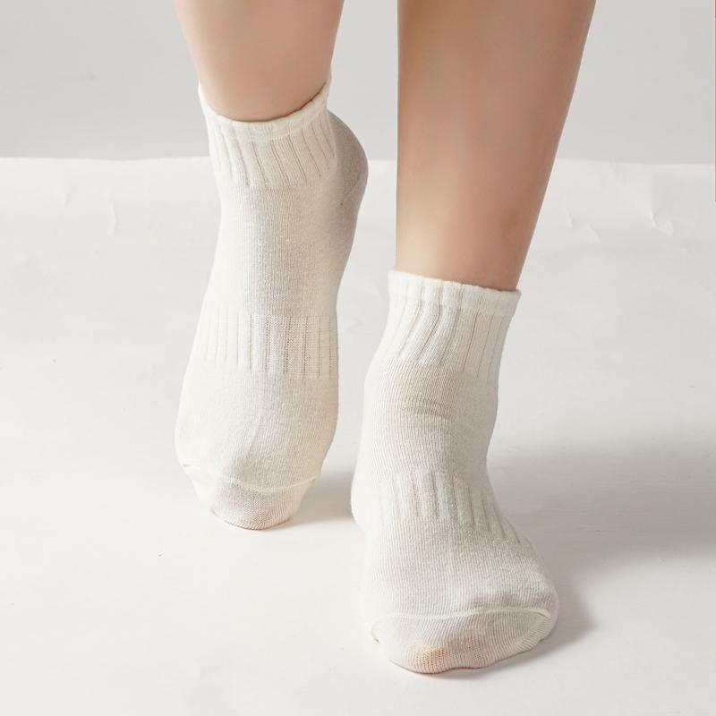 1/3 Pairs Woman Socks Solid Color Female Breathable Cotton Lady Ankle Socks Casual Fashion Students Girls Short Socks