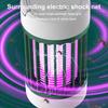 Electric Shock Pest Lamp 2 Gear Adjustable Sleep Bug Control Low-noise Fly Catcher Large Range Attraction Bedroom Light