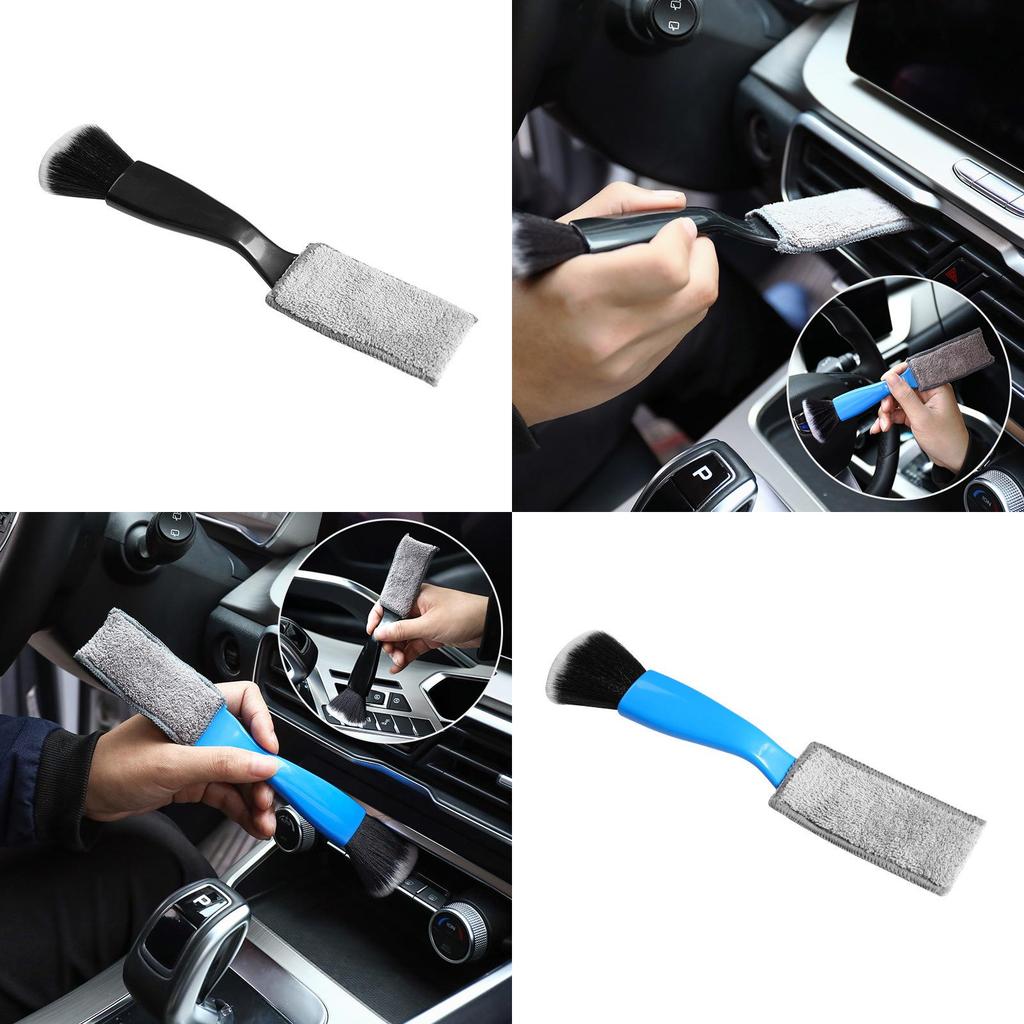 Car Interior Cleaning Brush Soft-bristled Brush For Cleaning Air Conditioning Vents Removing Dust And Washing Cars Material)