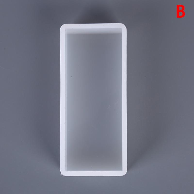 Silicone Mold Diy Making Square Rectangle Exopy Resin Crafts Jewelry Decoration