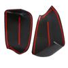 2Pcs Carbon Fiber Rear View Mirror Cover-Side Door Mirror Cover Cap For Hyundai Venue --A87Q