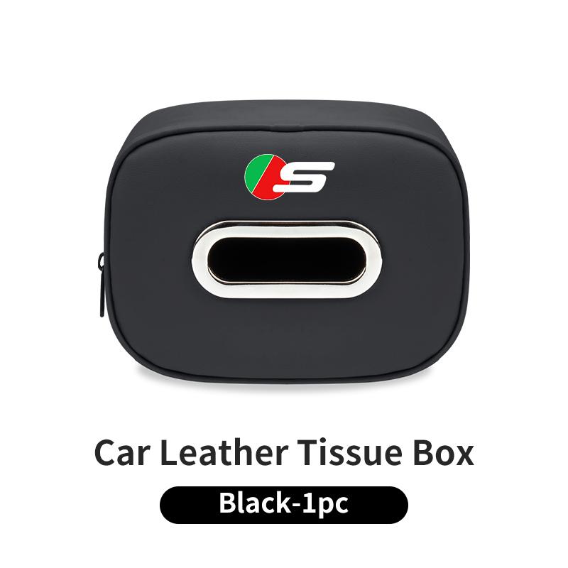 

Car Seatback Tissue Box Holder Napkin Bag Armrest Paper Case Accessories For Jaguar XF XJ XFR XKR X-Type F-Pace I-Pace S-Type F