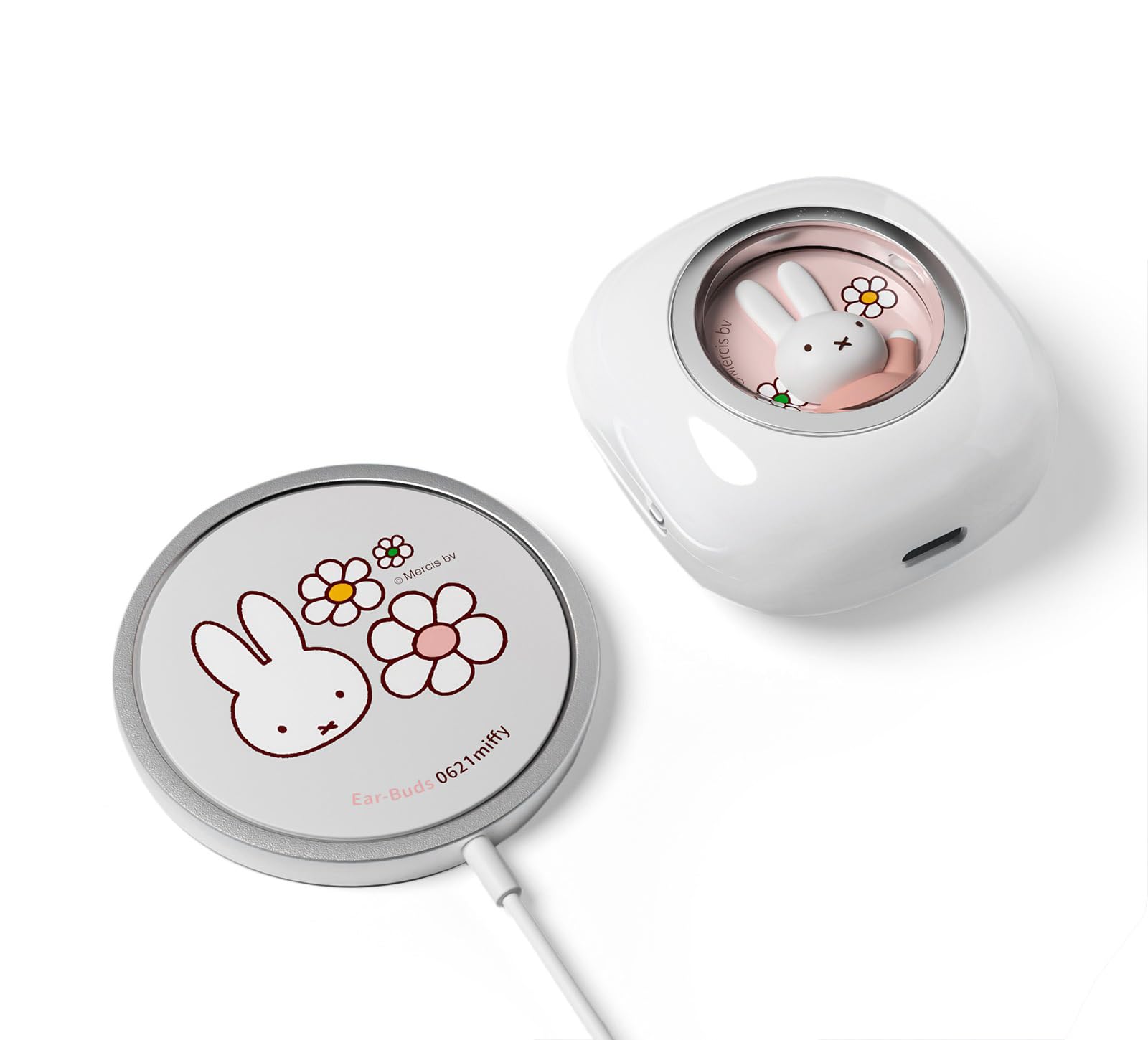 

authorized Miffy wireless earphones wireless LED to 32 hours of music charging compatible [Domestic distributor] [Completely earphones/Bluetooth 5.3