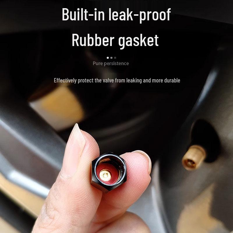 Anti-Theft Metal Valve Covers for Car Tires