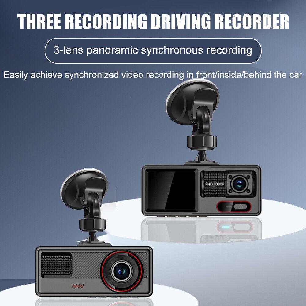 3kanálové nahrávání se současným zobrazením tří objektivů, HD palubní kamera s WiFi a připojením k chytrému telefonu.