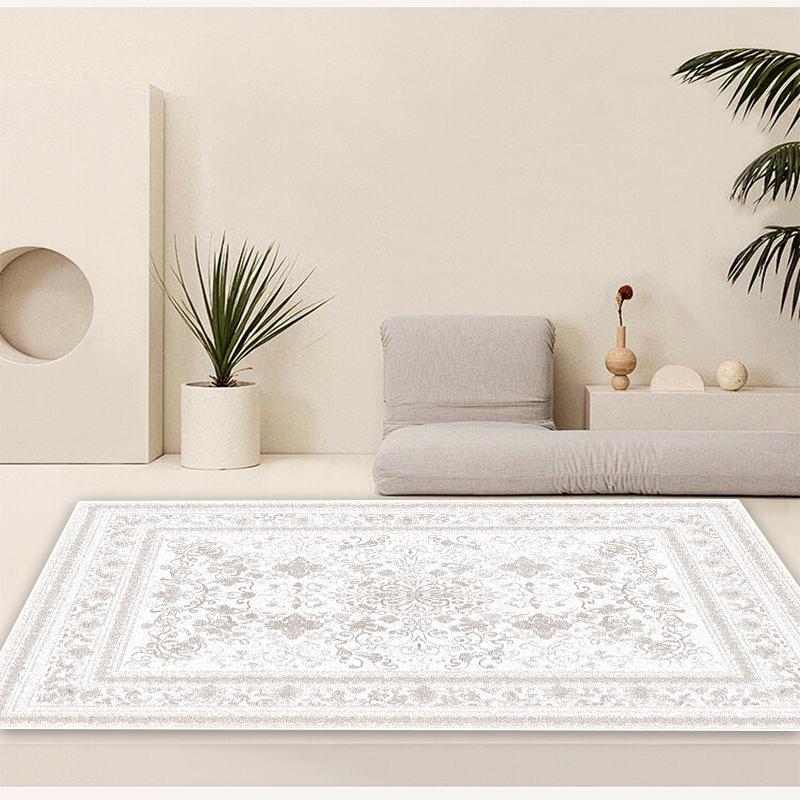 America Style Classical Carpet Living Room Boho Decoration Home Easy Clean Rugs Bedroom Bathroom Lint-free Non-slip Floor Mats