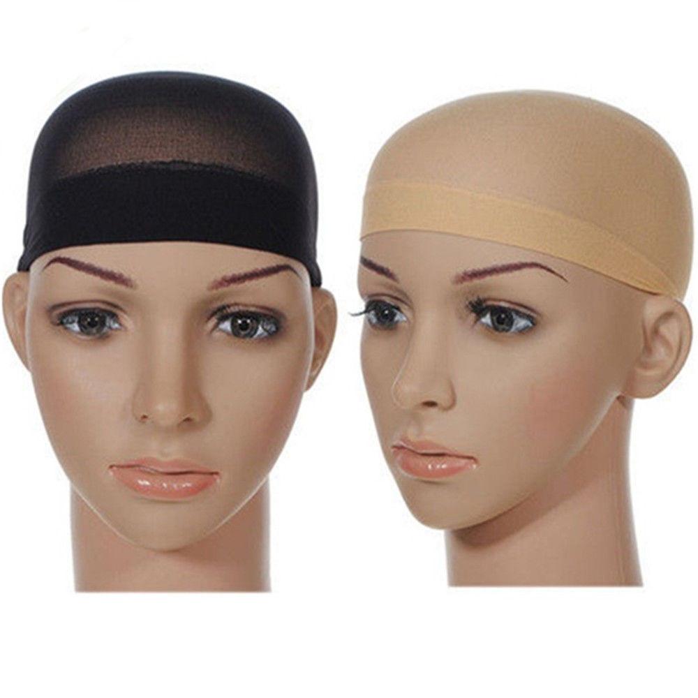 Cap Breathable Wig Stretchable Nylon Stretch Stocking Cap Nude Black Durable