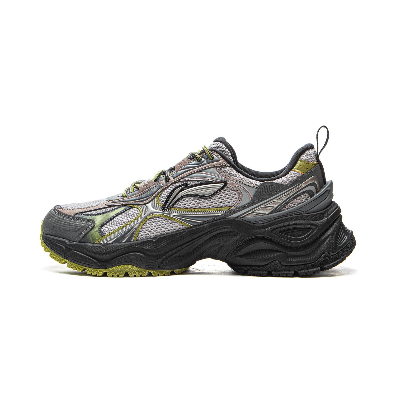 

Li-Ning Star Ring Мягкие Ретро Модные Универсальные Увеличивающие Рост Нескользящие Износостойкие Дышащие Низкие Повседневные Кроссовки Мужские серые AGCV355-4 39