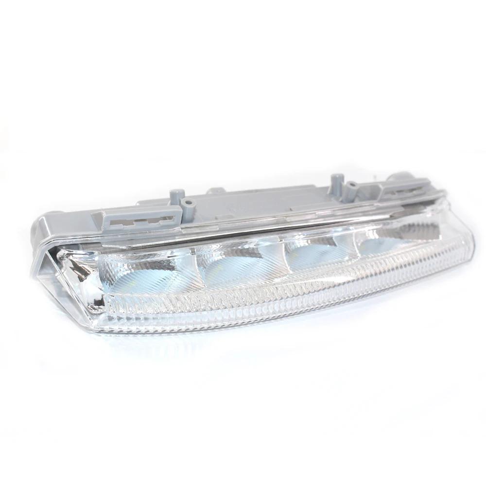 For Mercedes Benz E350 C350 C250 W204 W212 R172 Front LED DRL Daylight Running Lamp Light 2049068900 2049069000