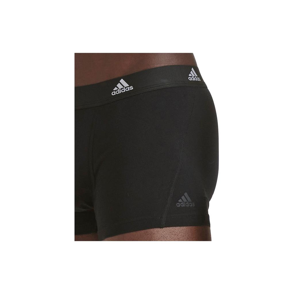 adidas Letter Quick-Dry Boxer Briefs 3-Pack Men Underwear Black 4A1M02-000