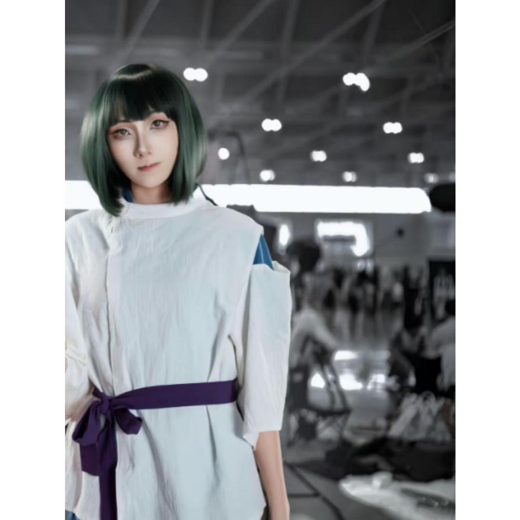 Nigihayami Kohakunushi Ogino Chihiro Away Costume Performance Uniform Suit Halloween Party Clothing Women