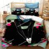 Anime OSHI NO KO 3D Printing Bedding Set Duvet Covers Pillowcases Comforter Bedding Sets Bedclothes Bed Home Textiles