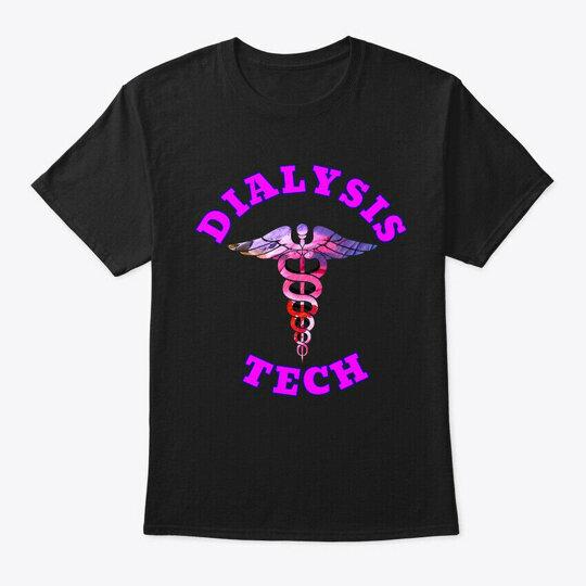 Dialysis Tech Med Symbol Tshirt Size S To 5xl