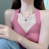 Dreidimensionales Liebeshalsband weiblich Nischen-Designgefühl Vielseitig Sommer Einfach Nicht verblassend Neue Modeaccessoires Damen
