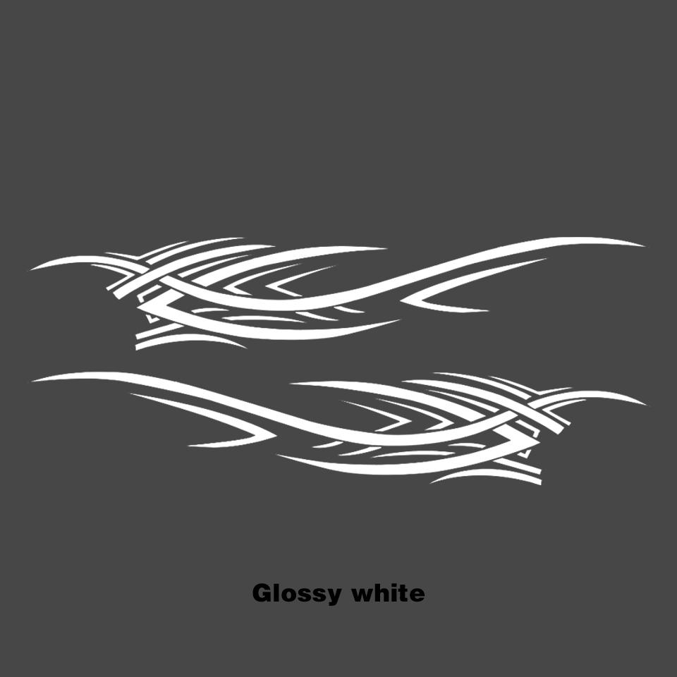 Car Stickers Flame Decals Bumper Hood Auto Door Waistline Stickers Universal DIY Flame Vinyl Decal Sticker for Auto Accessories