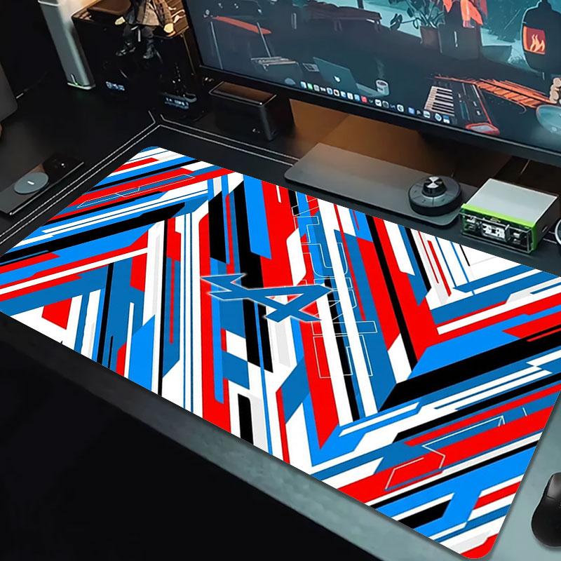 Alpine F1 Large Size Mouse Pad Large Gaming Table Cushion Non-slip Laptop Tablet Big Mousepad XXL Mat Mini PC Playmat With Lock Edge