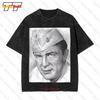 Robert Conrad As Pappy Boyington Vintage Oversized T-Shirt HZDY