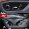 Central Armrest Box Cover Decoration Frame Seat Adjustment Frame Water For BYD Tang EV/DM 2022 2023 ABS Car Styling Accessories