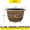Star Thickened Large Plastic Flower Pot