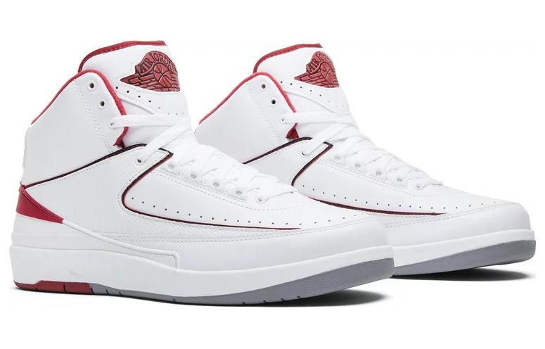 Jordan 2 Retro White Red 2014 385475-102