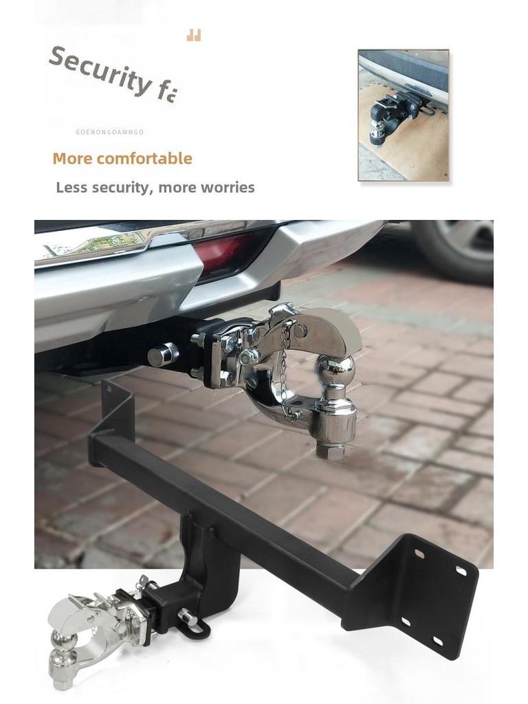 Compatible Tow Hooks and Tow Bar for Roewe RX5, RX8, and W5 Models (Rear)
