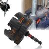Hex Shank Nut Driver Heavy Duty Drill Bit Nut Inserter Portable Attachment No Slipping Maintenance For Home Technicians Projects