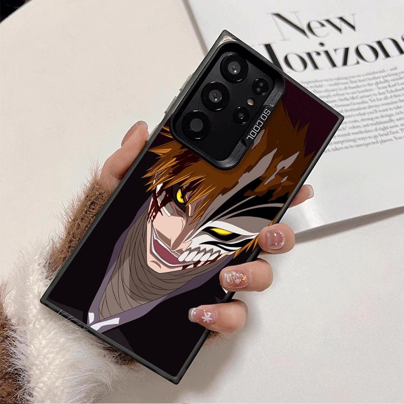 Bleach Kurosaki Ichigo Soft Phone Case for Samsung Galaxy S24 S25 FE S26 Edge S23 Ultra S22 Plus S21 + Shockproof Cover Back She