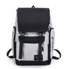 Unisex Fashion Print Backpack, New Design Canvas Backpack, Large Capacity School Travel Bag with Laptop Compartment