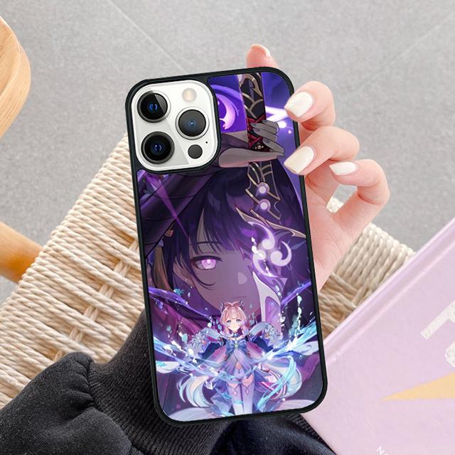 

Genshin Impact Raiden Shogun Baal Phone Case For iPhone 17 Air 13 12 14 15 16 Cover For Apple iPhone 17 Air Pro Max Plus iPhone 17pro max