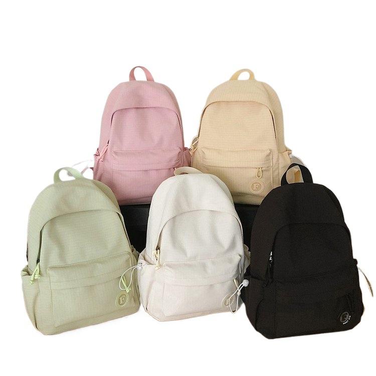 Schoolbag1011 new junior high school students ins Korean version of college students large capacity simple versatile backpack backpack