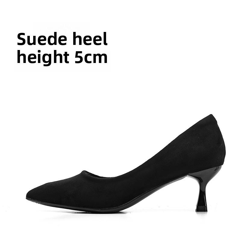 Comfortable French Nude High Heels, Elegant Stiletto Heels, New Autumn/winter Style, Soft Sole