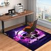 1PC Custom Name Skull Headphones Artwork Theme Floor Mat Ideal for Living Room, Game Rooms, Office, Bedroom Floor Mat Playful Design