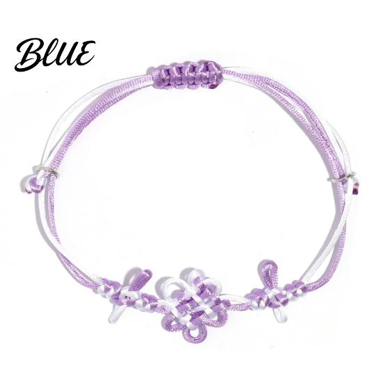 Handmade Knot Wristband Chinese Bracelet Retro Braided Good Luck High-quality