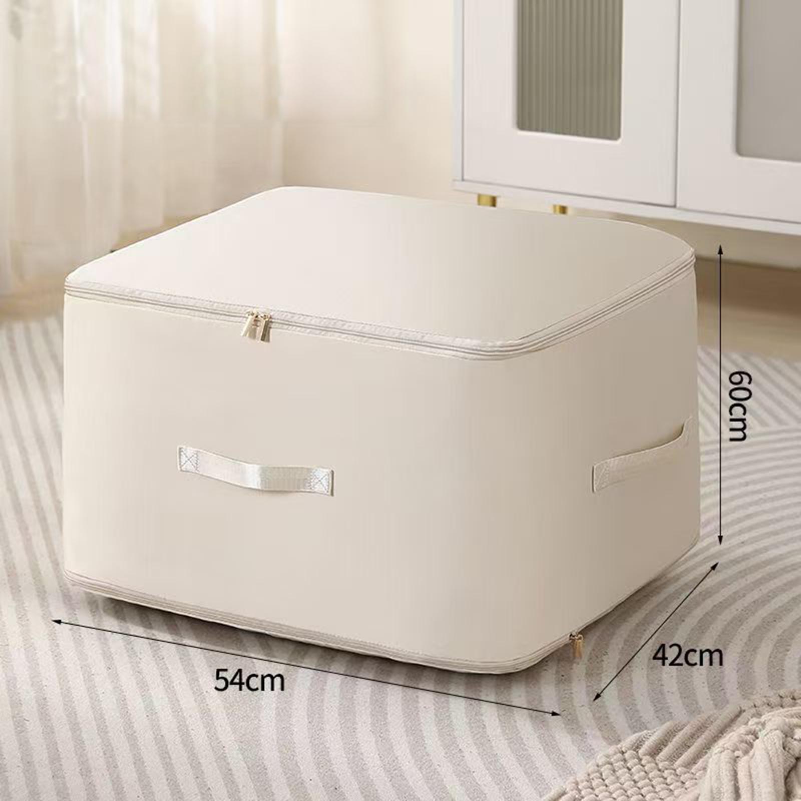 

Сумка для хранения одеяла, портативная куртка, хлопковая куртка, сумка для хранения, влагонепроницаемая L бежевый