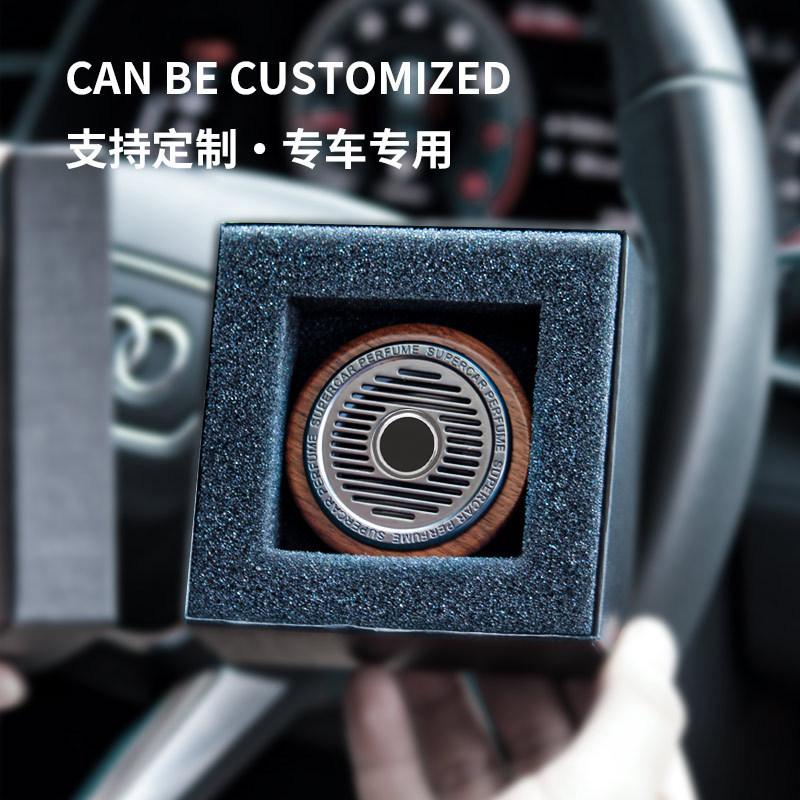 Custom Logo Car Paper Box Air Freshener Perfume Hanging Scents Air Freshener Case for Car Air Freshener