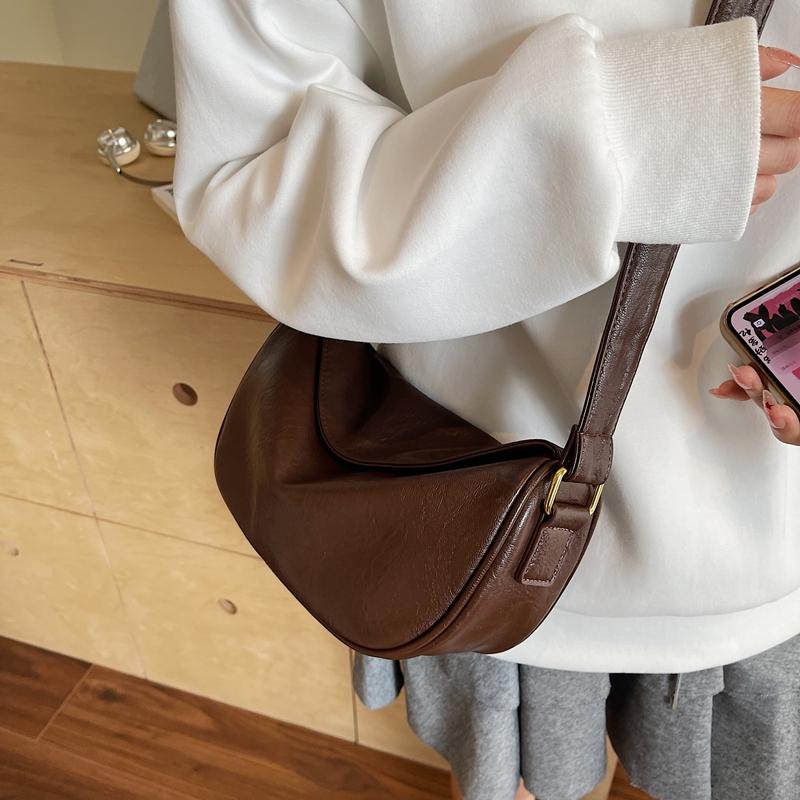 Shoulder Bag for Women, Crossbody Purse with Top Handle, Fashion PU Leather Handbag for Daily Use, Work, Shopping