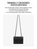 2025 Minimalist Black Eagle Crossbody Chain Bag
