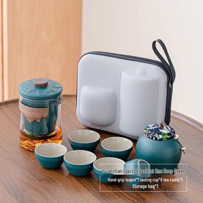 Japanese Guanshan Ceramic Tea Set Gift