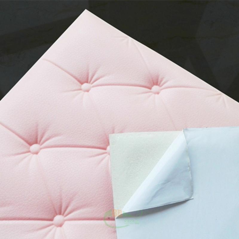 Samolepicí 3D Samolepky na Zeď Tapeta Zesílená Tatami Protikolizní Podložka na Zeď Dětská Ložnice Postel Měkký Polštář