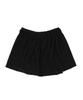 ROIDESROIS Shirred Layered Wrap Skirt (Black)