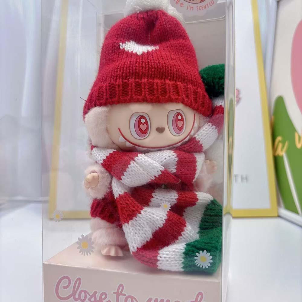 

Шапка Санта Клауса Різдвяний Лабубу Плюшева Підвіска Лялька Лабубу Брелок Бавовняна Лялька Аксесуари StyleF