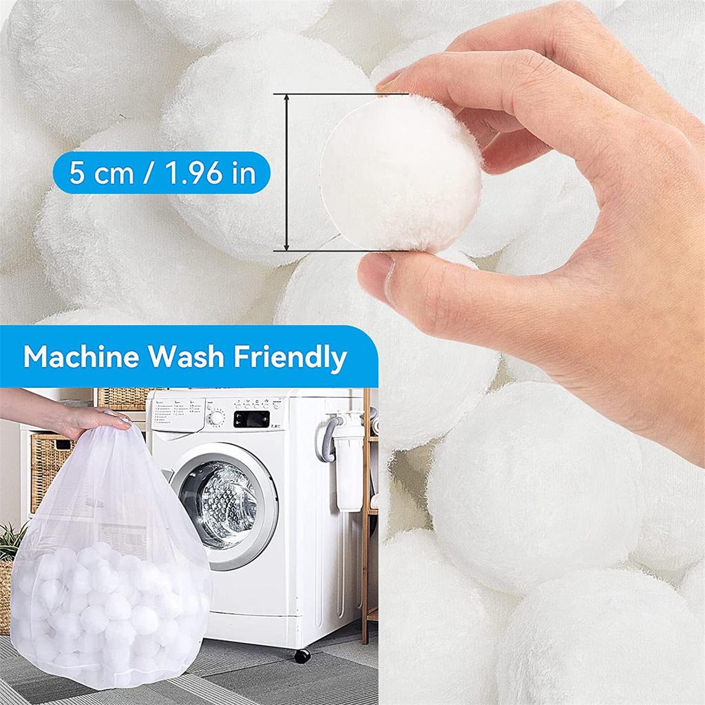 200g Pool Filter Balls Pool Cleaning Ball Household Sweeping Accessory for Indoor Outdoor Traveling Camping