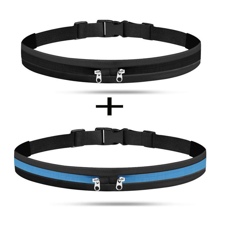 Men's Ultralight Anti-theft Running Waist Bag - Invisible, Elastic, Thin Style