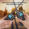 Portable 5W Walkie Talkies Long Range Wireless Interphone VHF UHF Dual Band Two Way Radio 999 Channels NOAA Weathre