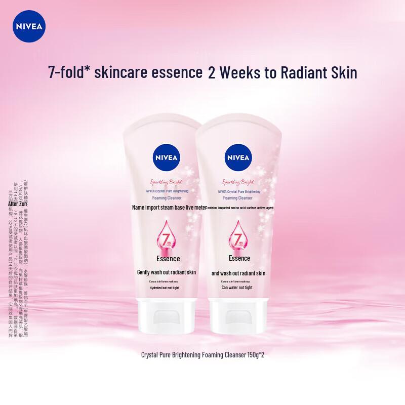 NIVEA Crystal Brightening Foam Cleanser