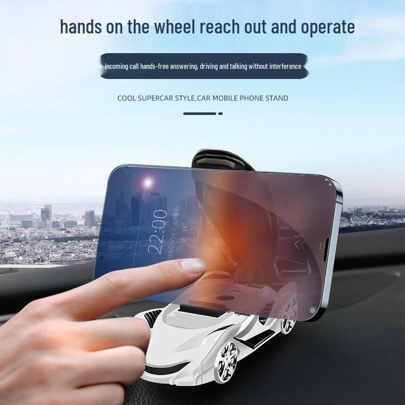 Multi-Functional Car Phone Holder with Aroma Diffuser & Temporary Parking Feature