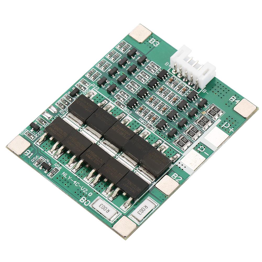 4S 50A Lithium Battery Protection Board 3.7V Li Ion Cell BMS PCB Board