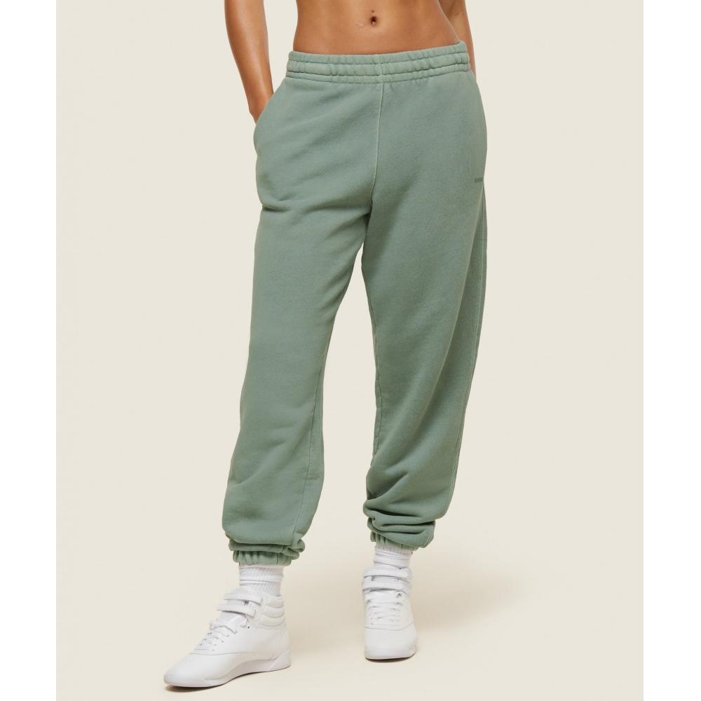 

Повседневная одежда GYMSHARK Свободные спортивные штаны Долларовый зеленый B1C2S ECV0
